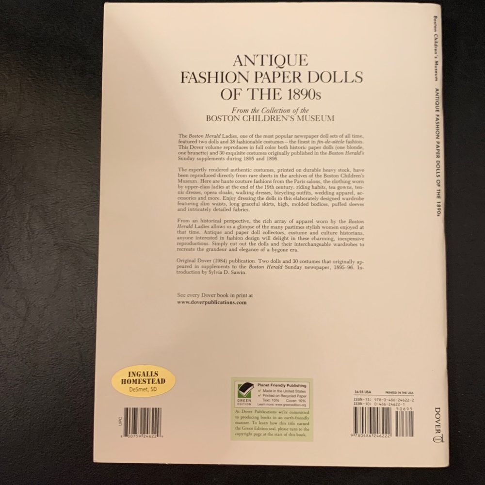 Godey’s Fashions Paper Dolls - Picture 5 of 10